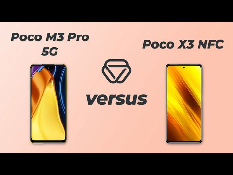 Xiaomi Poco M3 Pro 5G vs Poco X3 NFC - Vergleich der wichtigsten Unterschiede auf deutsch