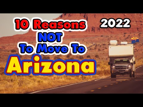 Part of a video titled Top 10 Reasons NOT to Move to Arizona. - YouTube