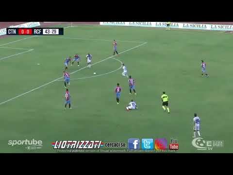 Catania - Racing Fondi 1-1; Stagione 2017/2018