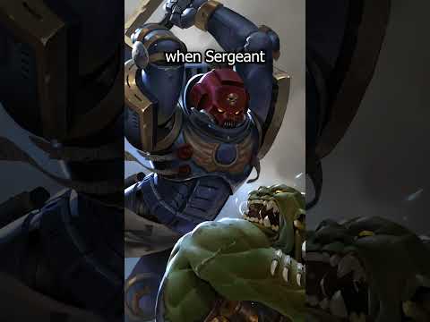 The Cool Lore Behind Red Ultramarine Helmets #warhammer40k #majorkill