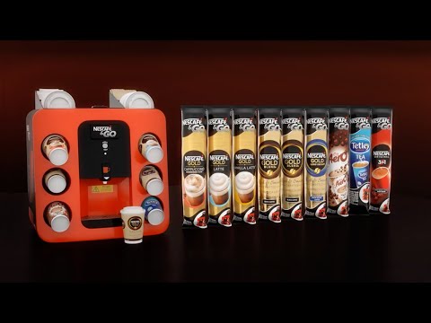 How A NESCAFÉ &GO Machine Works
