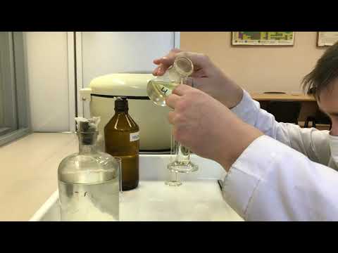 Gravimetric determination of uranium. (Taking an aliquot of UO2(NO3)2)