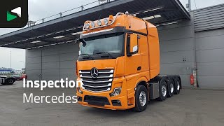 Tracteur routier Mercedes-Benz Actros 4163 8X4 180T GigaSpace Retarder Hydrauliek BigAxle Alcoa à vendre - Image 4 | Autoline CI Tracteur routier Mercedes-Benz Actros 4163 8X4 180T GigaSpace Retarder Hydrauliek BigAxle Alcoa | Image 4 - Autoline