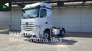 بيع السيارات القاطرة Mercedes-Benz Actros 1843 4X2 StreamSpace Navi - صورة 4 | Autoline السيارات القاطرة Mercedes-Benz Actros 1843 4X2 StreamSpace Navi | صورة 4 - Autoline