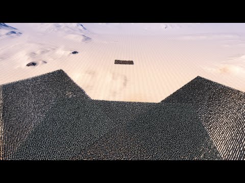 500 GOLDEN KNIGHTS  Vs  50,000 ZOMBIES  Ultimate Epic Battle Simulator UEBS