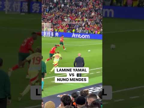 Lamine yamal vs  nuno mendes