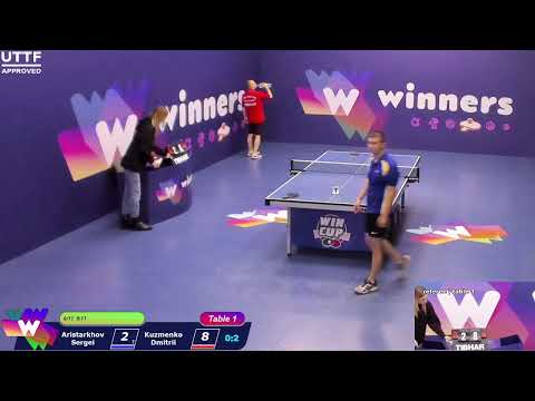 WINners CUP table 1  08.12  Aristarkhov Sergei - Kuzmenko Dmitrii  18:00
