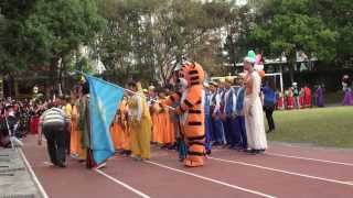 明道普霖斯頓小學2013運動會～6年1班進場