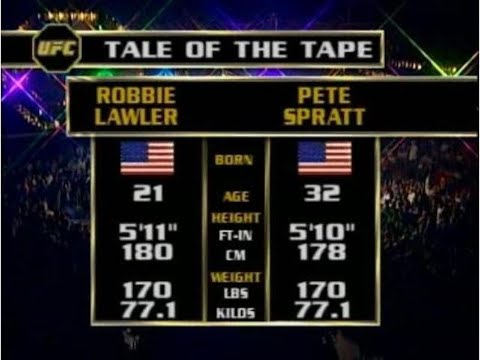 Pete Spratt vs Robbie Lawler full fight