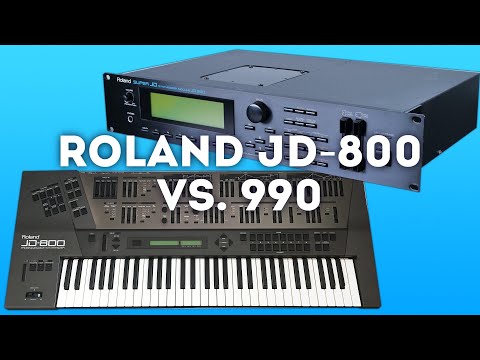 Roalnd JD-800 vs. JD-990 Comparsion - Do You Hear The Difference?
