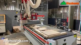 MÁY CNC TRUNG TÂM KHOAN 5 Mặt thay dao tự động Woodmaster giá tốt nhất Tphcm