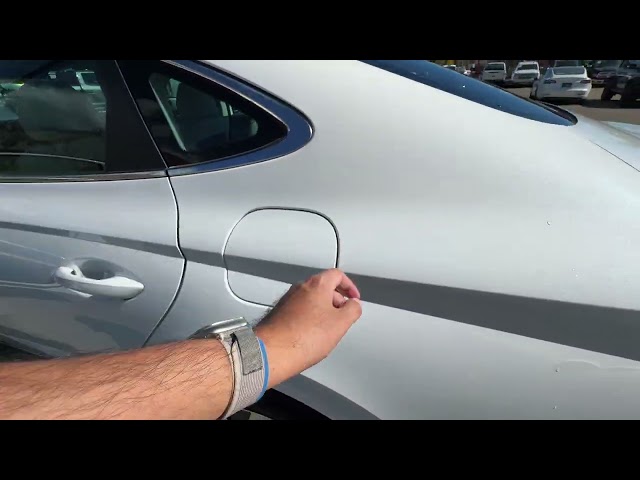 2023 HYUNDAI SONATA HYBRID SEDAN 4-CYL, HYBRID, GDI, 2.0 LITER BLUE SEDAN 4D