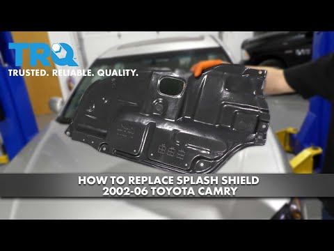 How to replace Splash Shield 2002-06 Toyota Camry