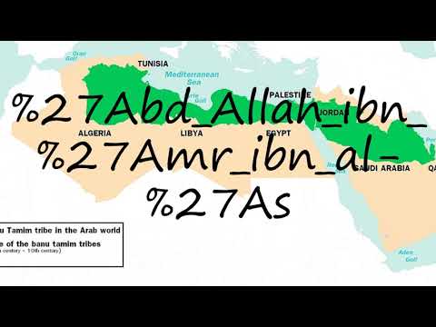 How to pronounce Abd Allah ibn 'Amr ibn al-'As?