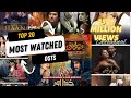 Top 20 Most viewed Pakistani Ost/ Most watched drama ost