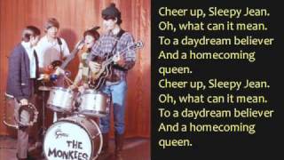 Daydream Believer- The Monkees: Lyrics/Pictures