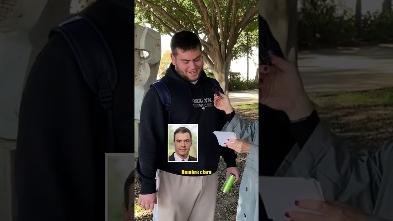 ¿Los jóvenes universitarios saben quiénes son los protagonistas de la política en España? 🤔 PARTE 2