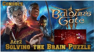 Baldur's Gate 3 Brain Puzzle Act 2 (Console)