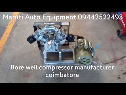 Maruti Make Borewell  Compressor with Texmo Motor