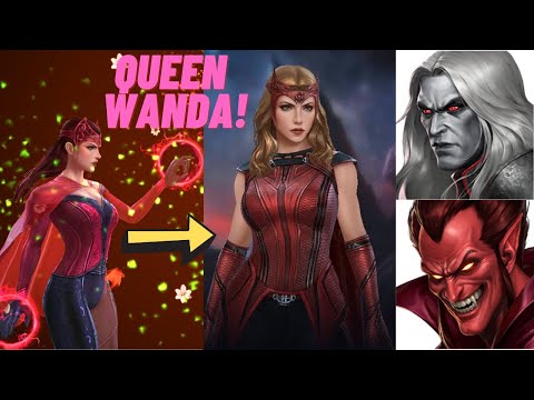 T3 SCARLET WITCH - ANAD vs WANDAVISION! - EBONY 99 / KNULL & MEPHISTO 9 (Judgement CTP) - MFF
