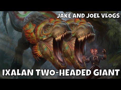 TWO-HEADED GIANT IXALAN EVENT AND PACK OPENING
