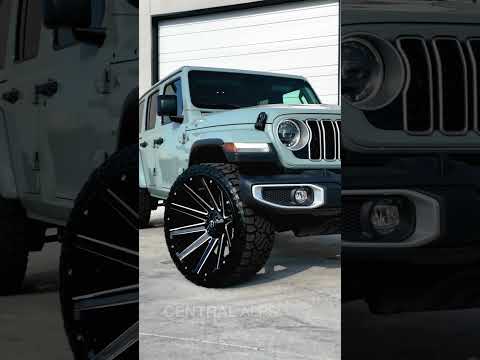 2024 Jeep Wrangler , 24x12 Fuel Contra Wheels and 33"x12.50r24 Venom Power Terra Hunter Tires | Hype
