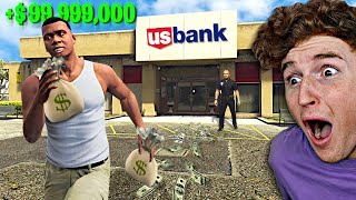 Robbing A ULTRA MEGA Bank In GTA 5.. (Mods)