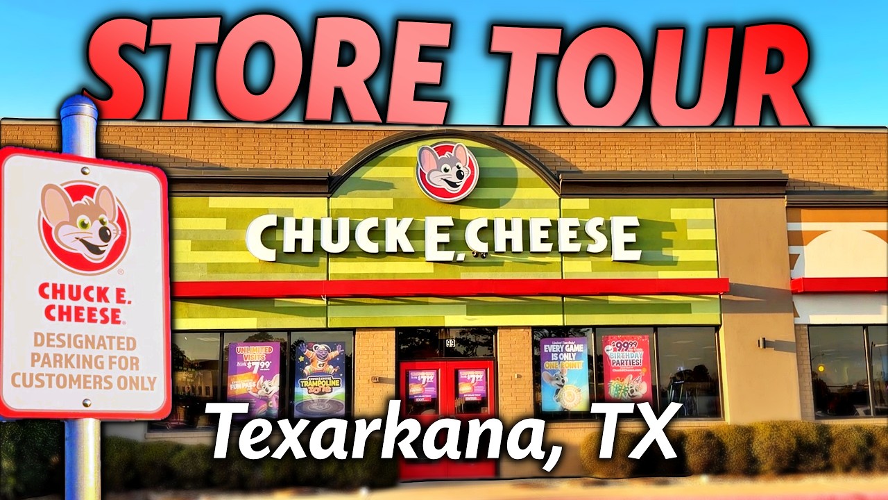 TOUR: Texarkana, Texas Mall Chuck E. Cheese
