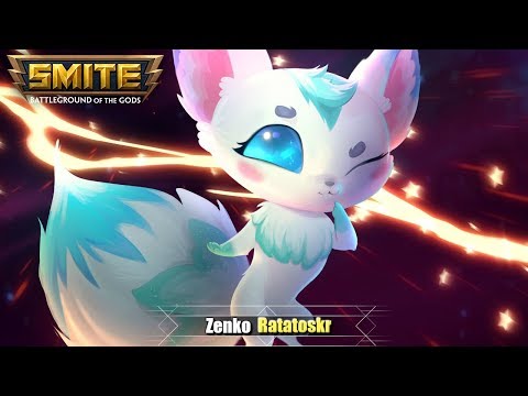 SMITE: New Ratatoskr Skin - Zenko Ratatoskr - Abilities, Voice Pack, & Card Art!
