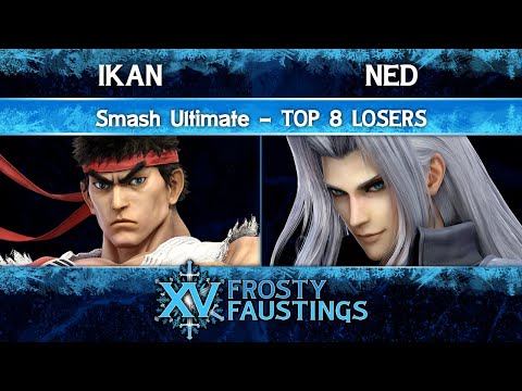 Frosty Faustings XV 2023 Top 8 Losers - Ikan (Ryu) vs Ned (Sephiroth) - Smash Ultimate