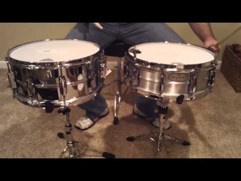 Pearl STE1465AL 14x6.5" Sensitone Elite Aluminum Snare Drum 2010s - Aluminum image 6