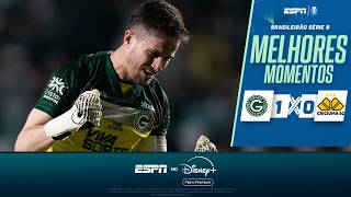 GOIÁS VENCE O CRICIÚMA E ASSUME A LIDERANÇA DA SÉRIE B | MELHORES MOMENTOS