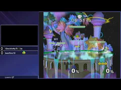 MMOM 154 SSBM - GlockInMyToyota (Fox, G&W) Vs. Bonfire10 (Sheik) - Losers Round 7