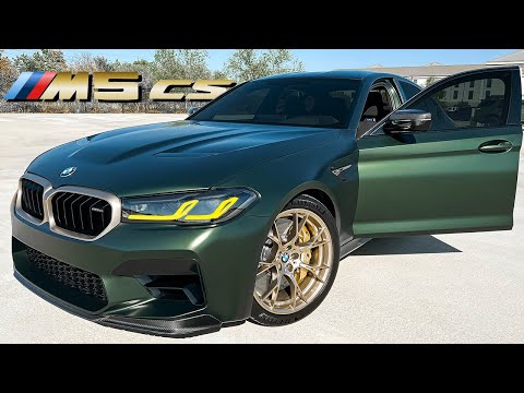 2022 BMW M5 CS Walkaround Review + Exhaust Sound & Launch