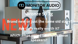 Monitor Audio Bronze 50 7G These bookshelf might surprise you more than others that cost three times