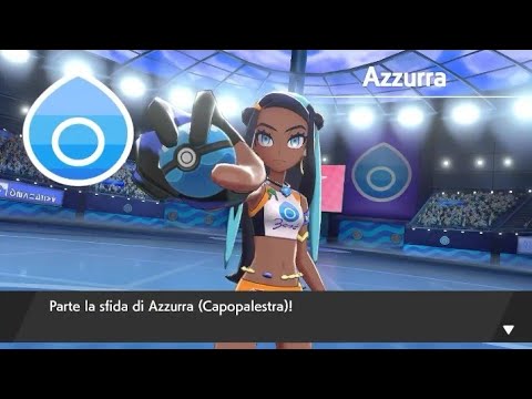 Azzurra, Capopalestra di tipo Acqua - Pokémon Spada e Scudo