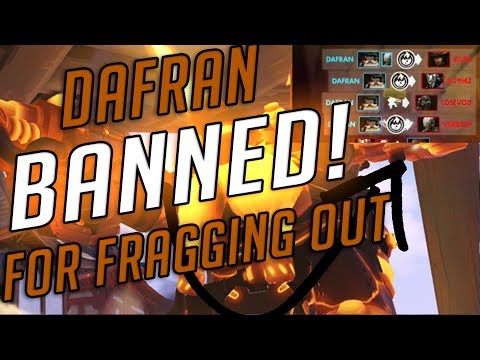 dafran - popping the fuck off with NEW torb and getting banned