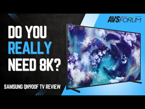 Samsung QN900F 8K QLED TV Review - Why This 8K TV Makes Sense