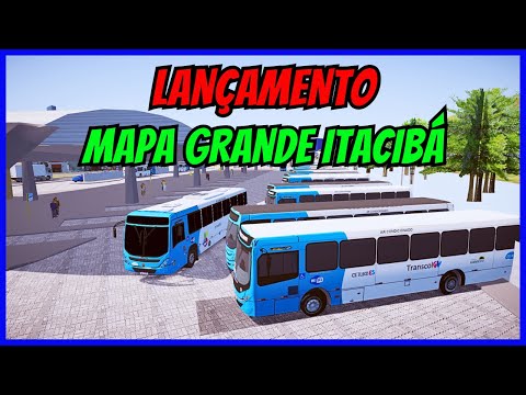 ????Gameplay Novo Mod Mapa Grande Itacibá Vitória /ES  Linha 705 | Proton Bus Simulator | PBSU | Mods