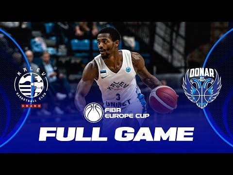 BC Kalev/Cramo v Donar Groningen | Full Basketball Game |FIBA Europe Cup 2022-23