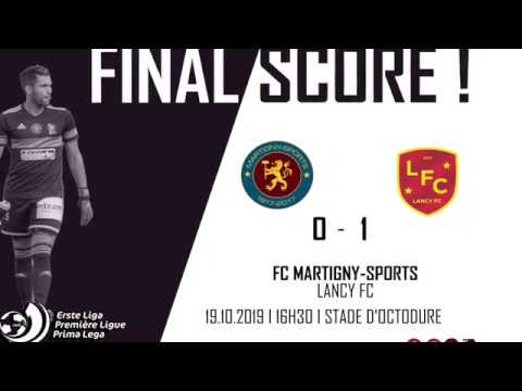 GOALS ! 1ère ligue Classic - FC MARTIGNY-SPORTS vs LANCY FC