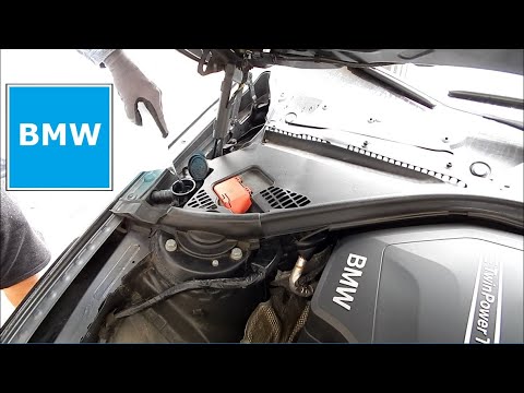 How to Add Windshield Washer Fluid in BMW F30 320i 328i 330i 335i