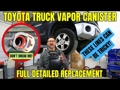 Toyota Truck Vapor Canister Replacement (Charcoal Canister)
