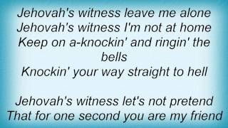Eels - Jehovah&#39;s Witness Lyrics