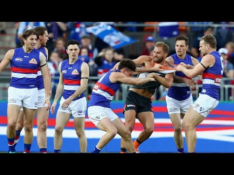 WESTERN BULLDOGS V GWS FIGHTS