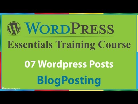 07 WordPress Posts
