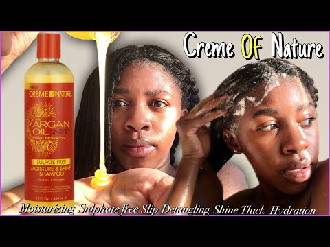 Product Review ||Creme of Nature Argan Oil...