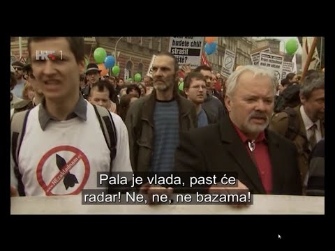 Češki narod protiv američke baze raketne odbrane