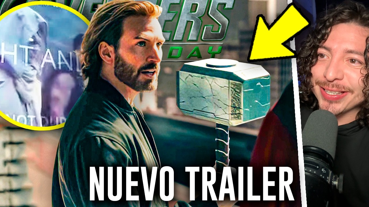 NUEVO TRAILER Avengers Doomsday confirma que Steve Rogers viene del universo de los 4 fantásticos