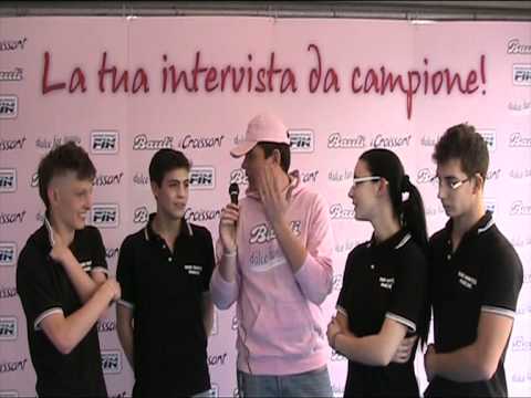 Laura, della Rani Nantes Marche, l'allenatrice più giovane dei Campionati con i suoi atleti